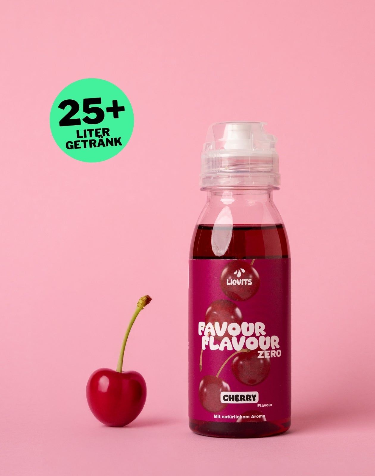 Favour Flavour Cherry Sirup Zero mit natürlichem Aroma