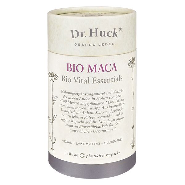 Dr. Huck Bio Maca Kapseln Vegan
