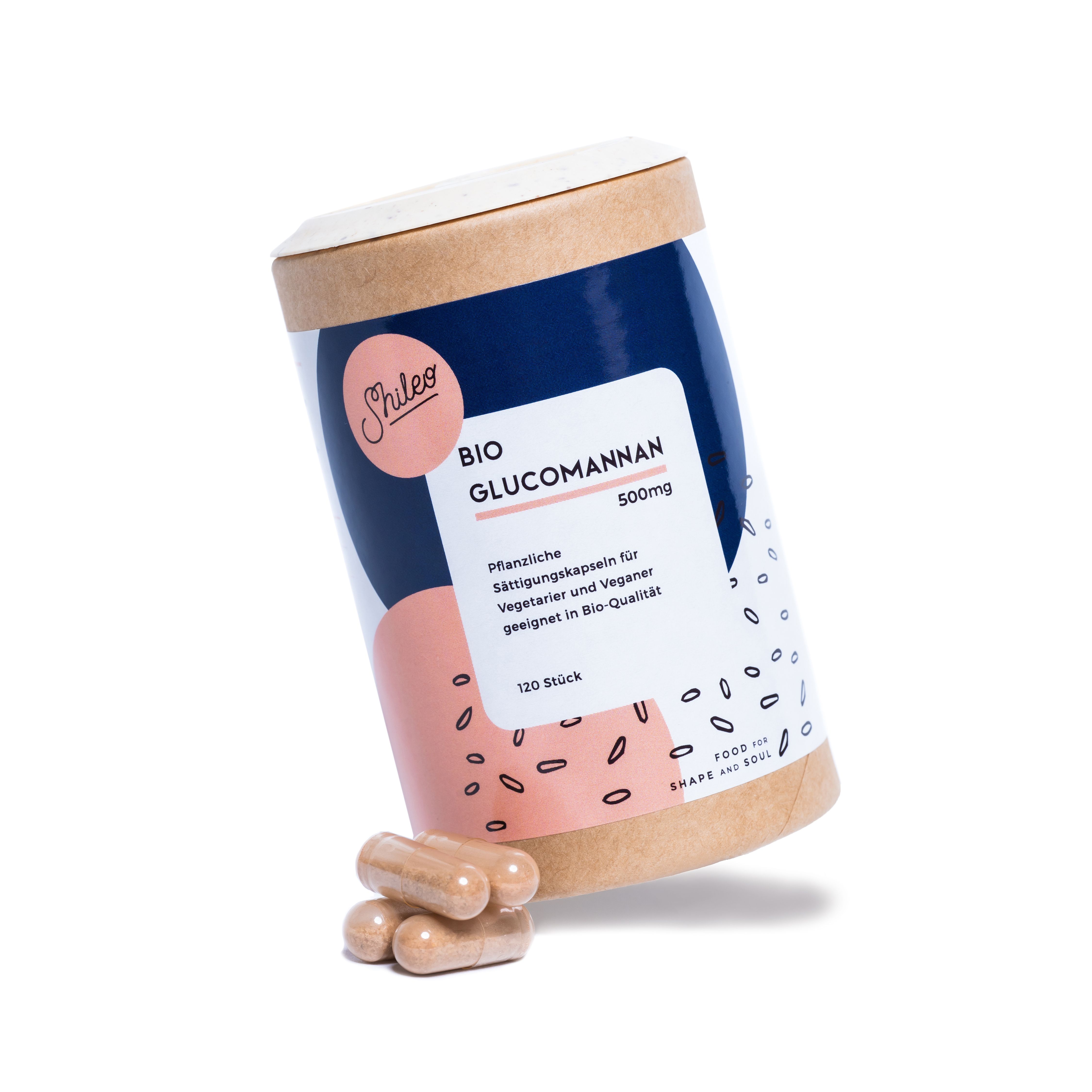 Shileo - Konjak-Glucomannan Kapseln 120 g