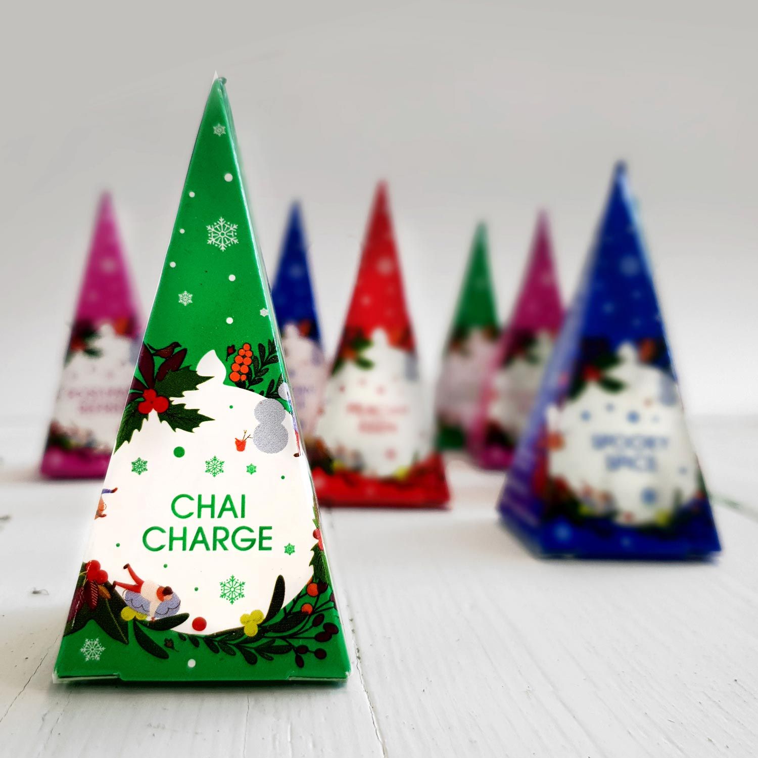 ETS - Tee Geschenk mit Schleife Holiday Collection Grün bio