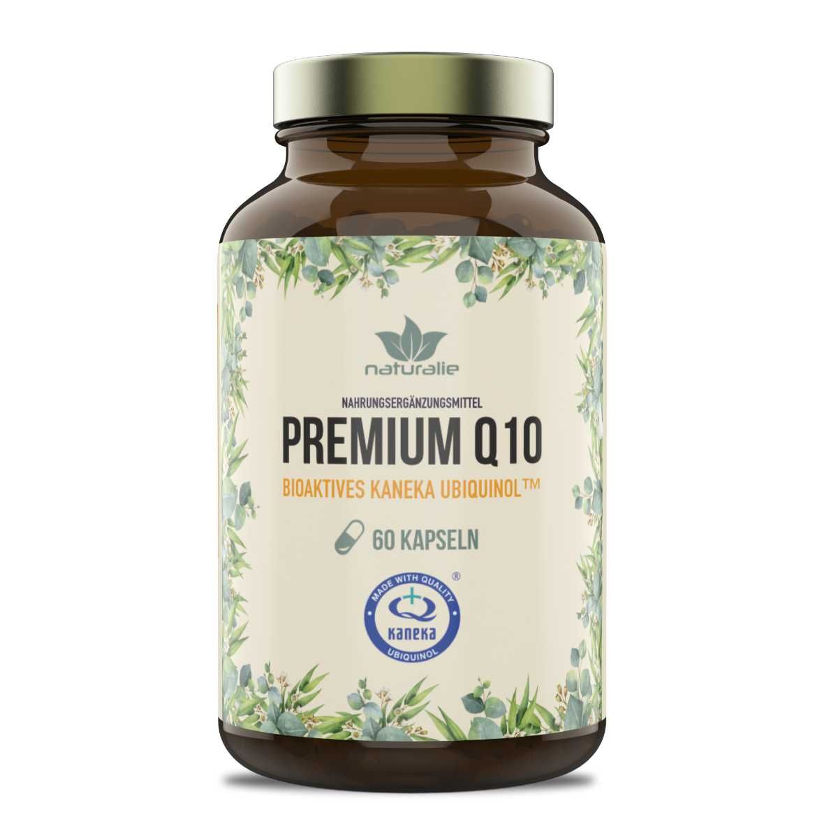 Naturalie Coenzym Q10 Ubiquinol Kapseln bioaktiv von Kaneka 41 g