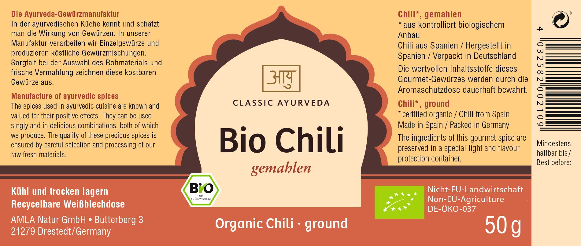 Classic Ayurveda - Chili