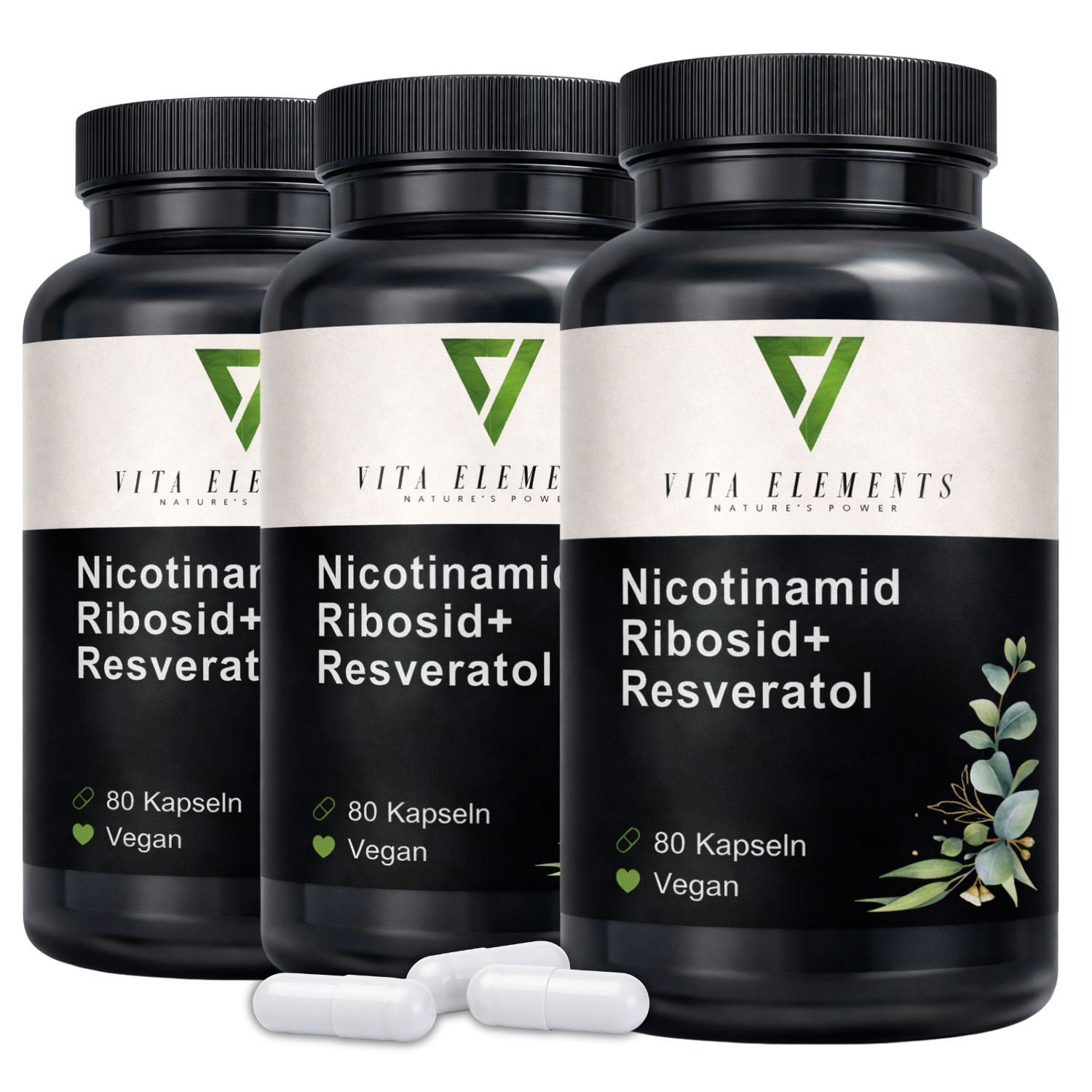 Vita Elements Nicotinamide Riboside Nad+ Kapseln 65 g