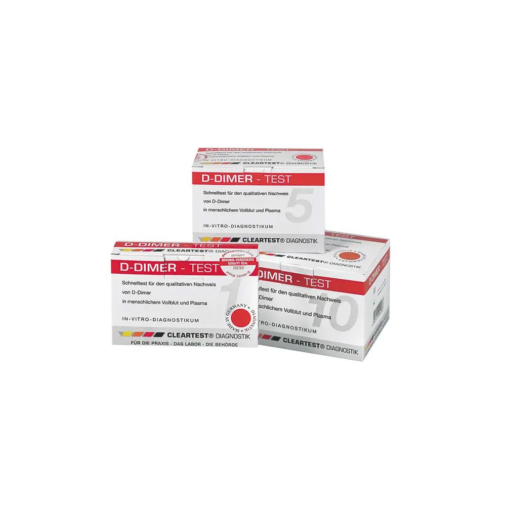 Cleartest D-Dimer Schnelltest
