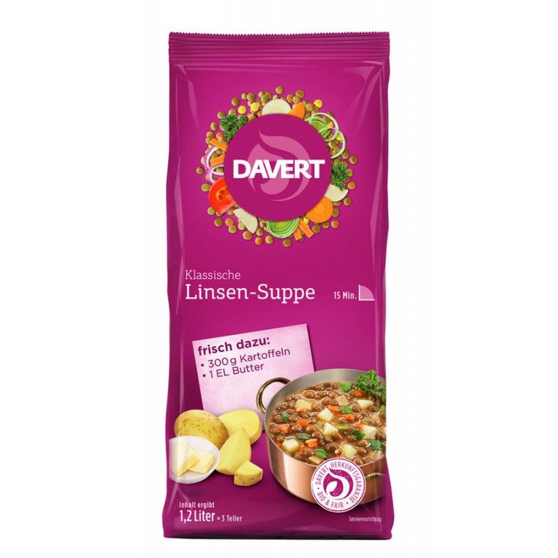 Davert - Klassische Linsen-Suppe