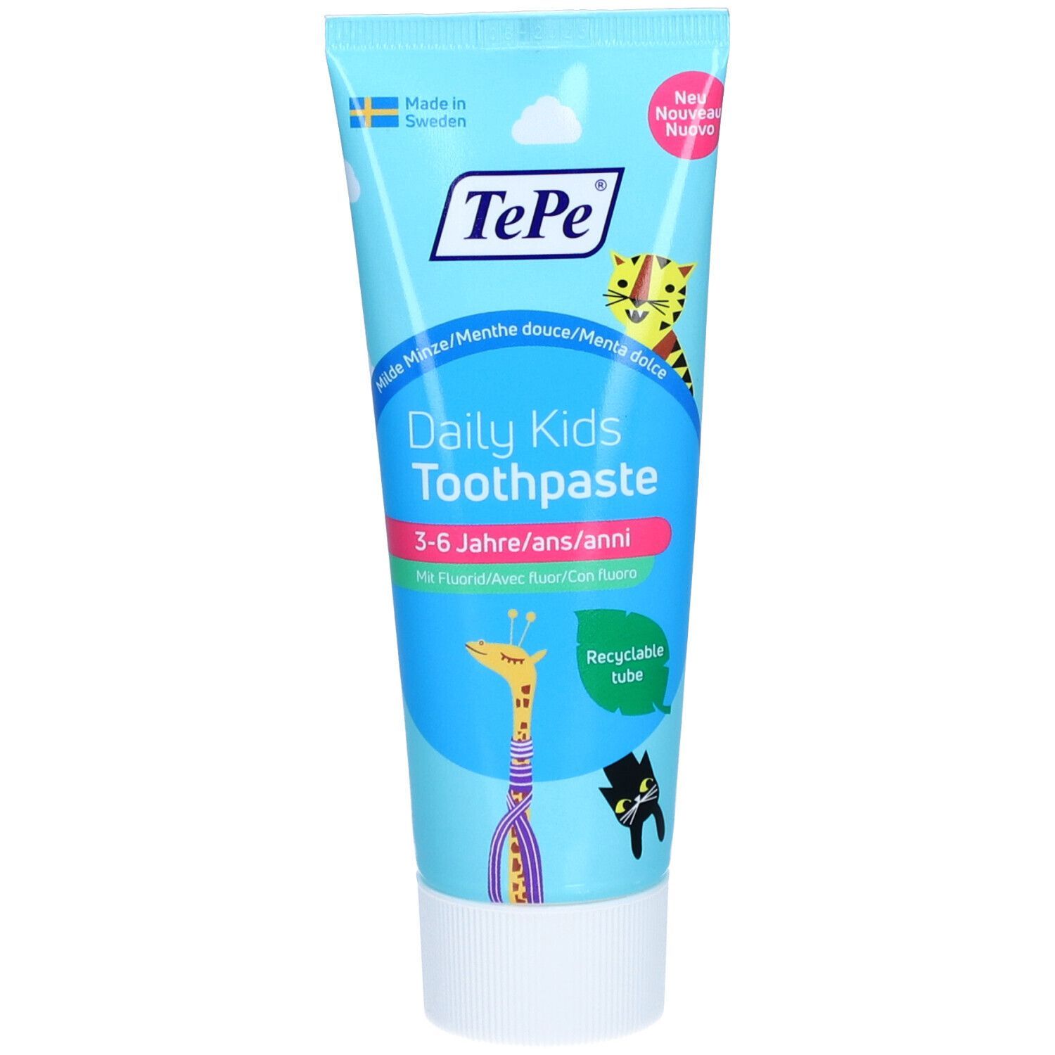 TePe® Dentifrice quotidien pour enfants 3-6 ans