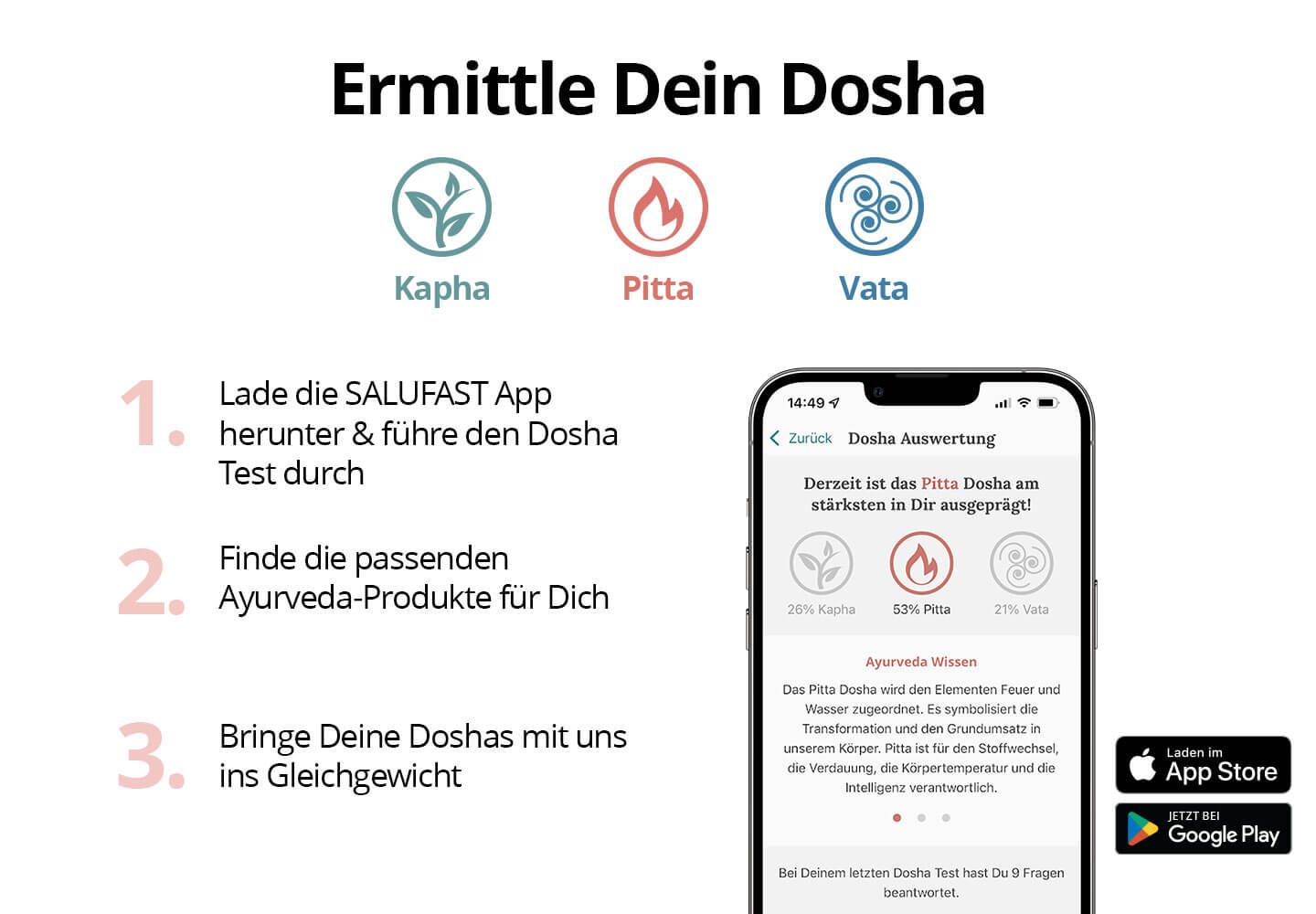 Salufast Ayurveda Fastenbox für 5 Tage