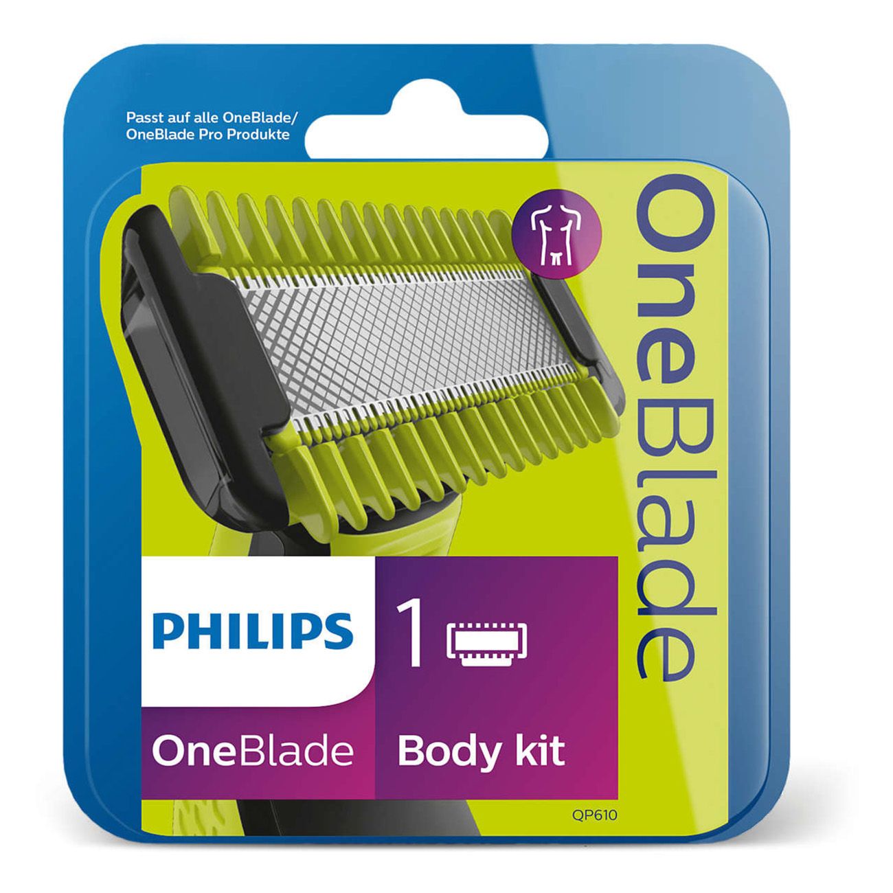 Philips OneBlade QP610/55 Rasierklingen Rasierer Zubehör