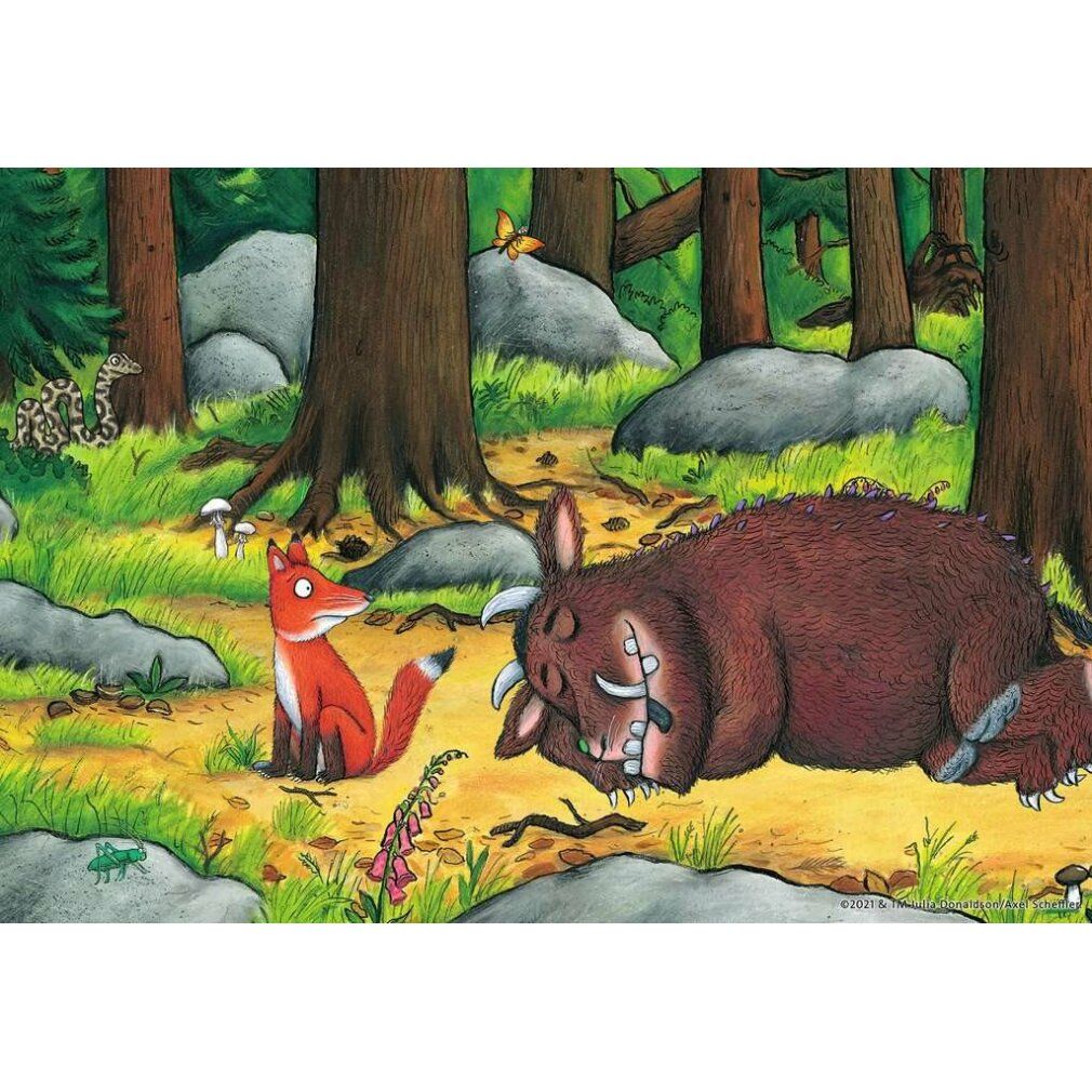 2 12-teilige Puzzles - Gruffalo