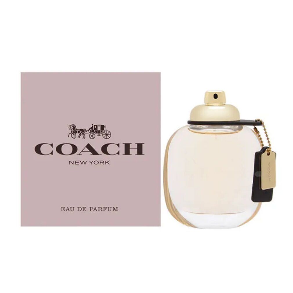 Coach New York Eau de Parfum Flakon und Verpackung.