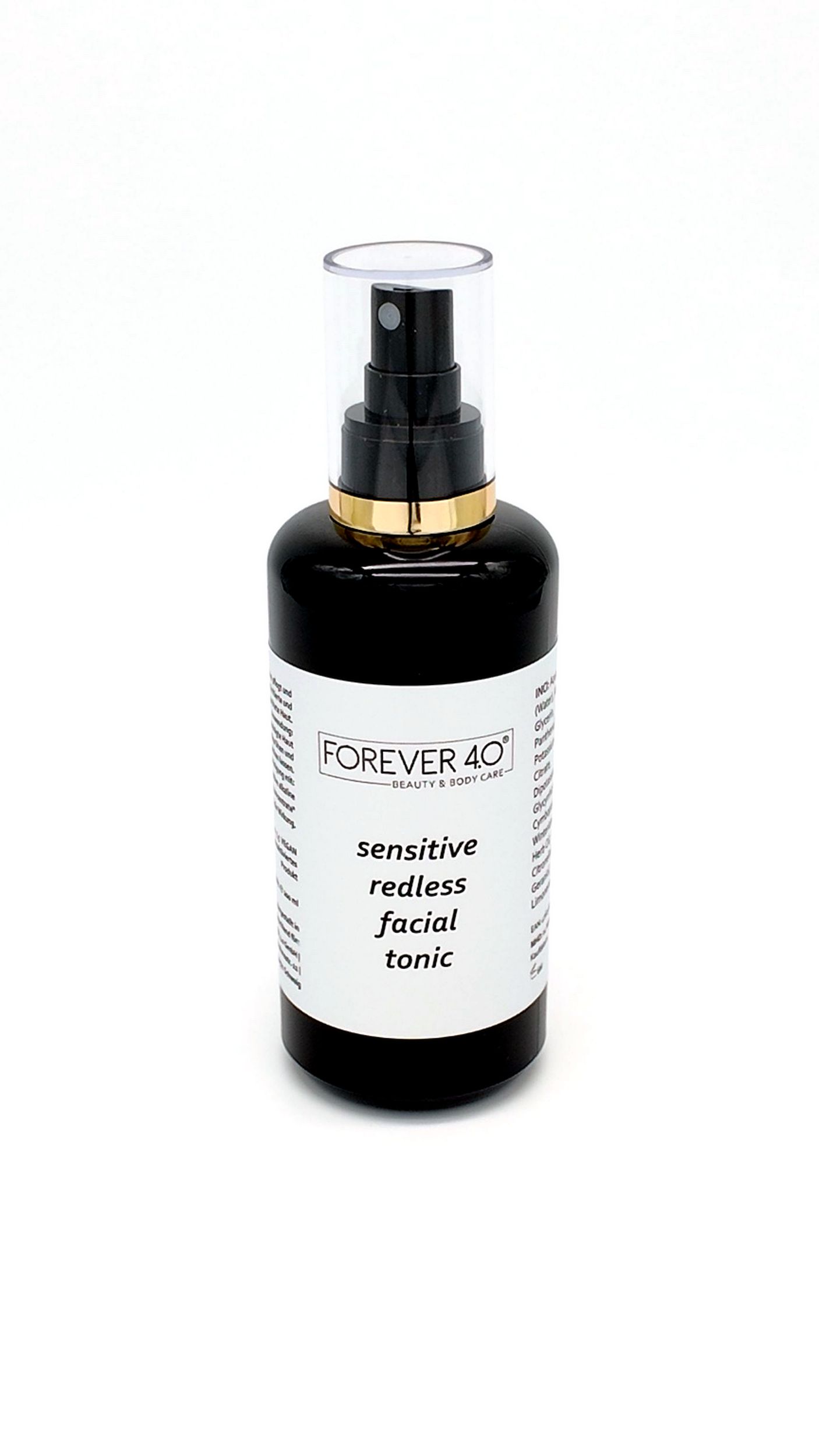 FOREVER 4.0 Sensitive Redless Facial Tonic | Citronellol, Süßholzwurzel Extrakt, Urea, Panthenol