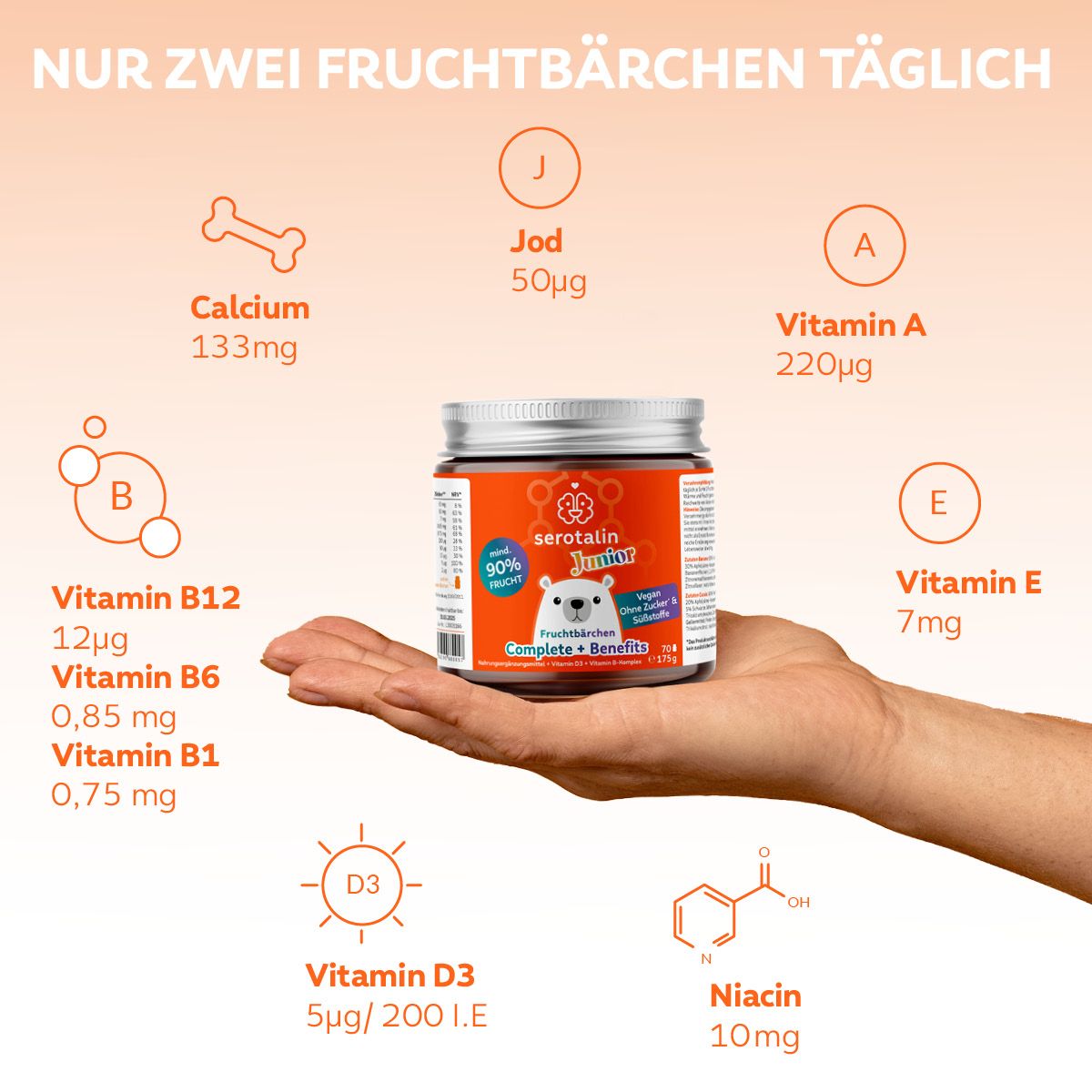 serotalin® JUNIOR Fruchtbärchen