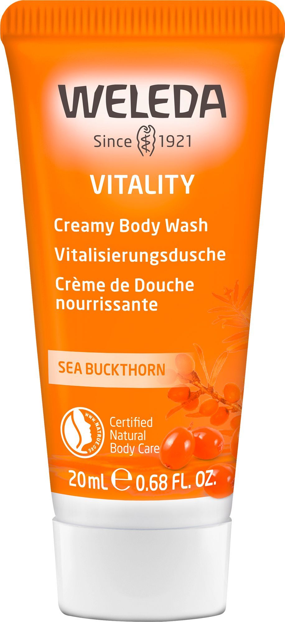 Weleda Sanddorn Vitalisierungsdusche 20 ml Duschgel