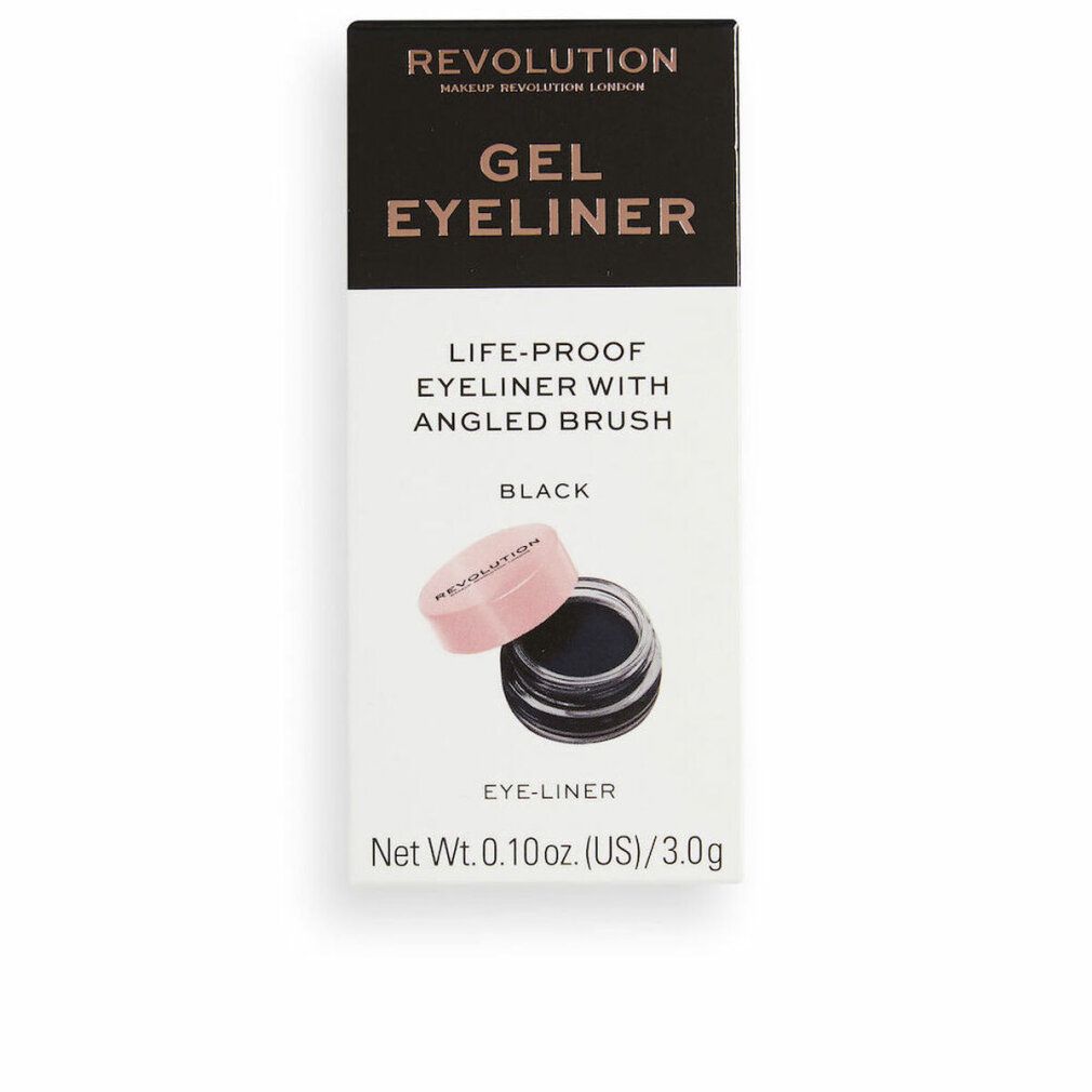 Revolution Makeup Revolution Gel Eyeliner Pot With Brush