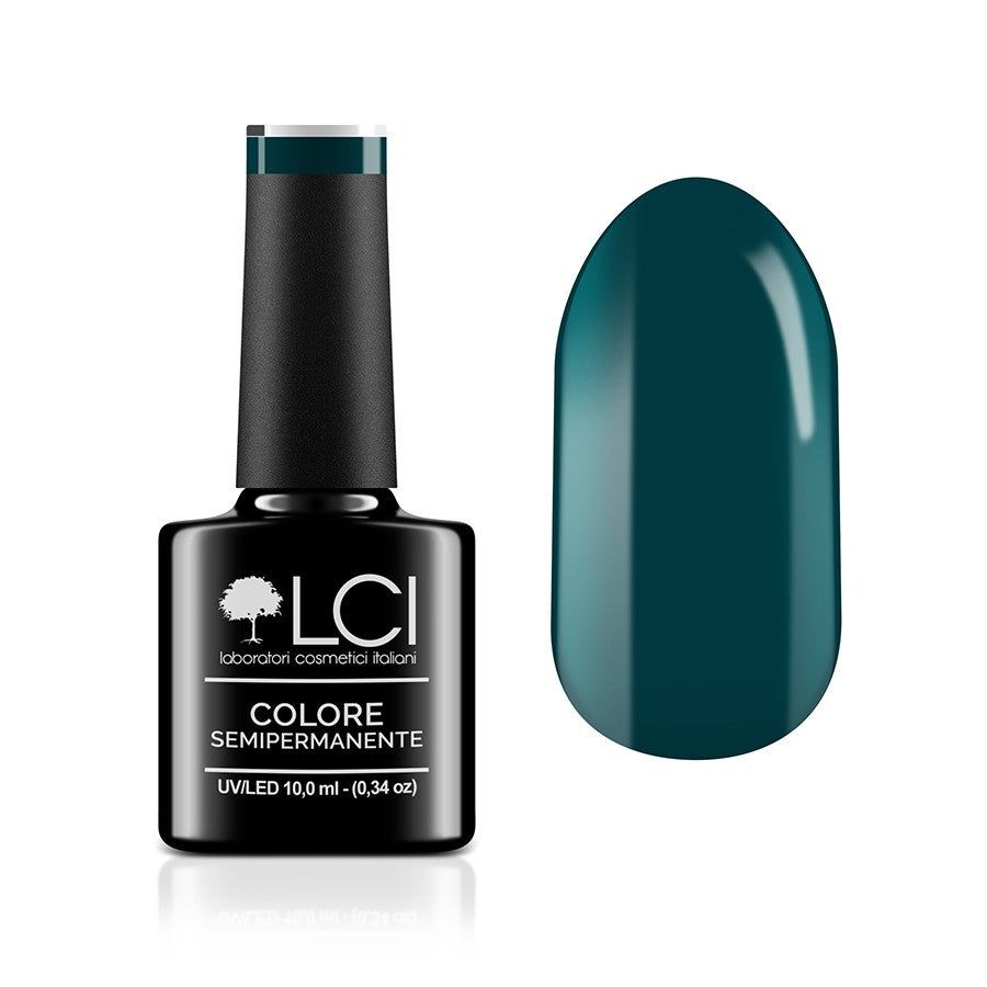 LCI Cosmetics - Smalto Semipermanente LCI - Smeraldo scuro - Verde