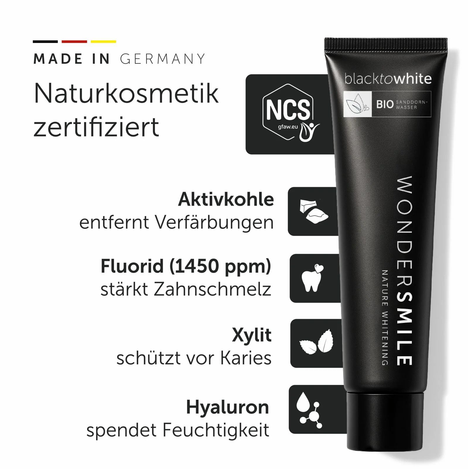 Wondersmile Travel Care Bundle Atomic Rose - Testsieger - 100 Tage risikofrei testen