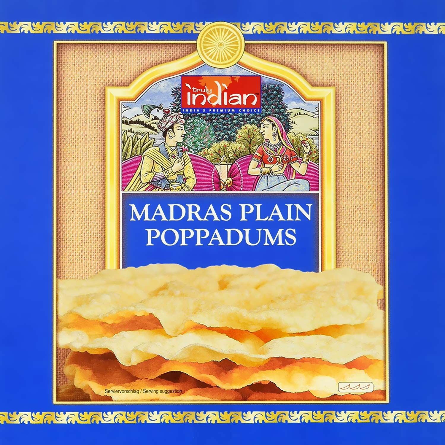 Truly Indian Madras Plain Poppadums 112 g - shop-apotheke.at