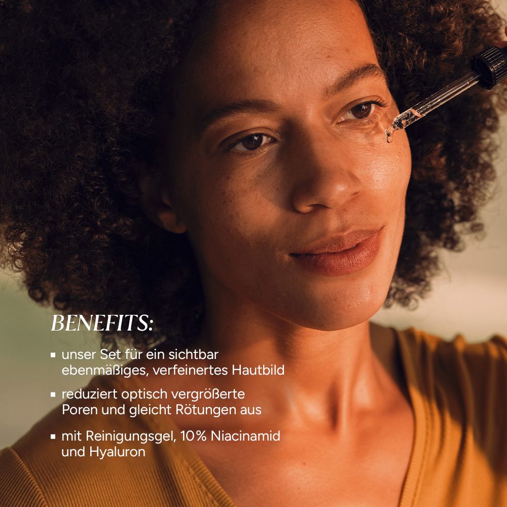 JUNGLÜCK Set Poren verfeinern