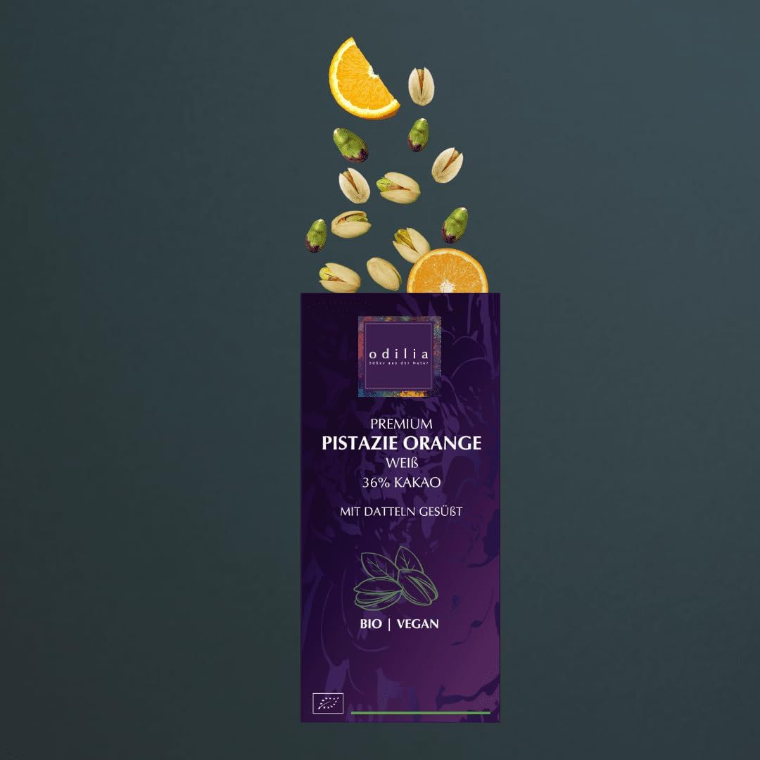 odilia Premium Pistazie Orange Schokolade