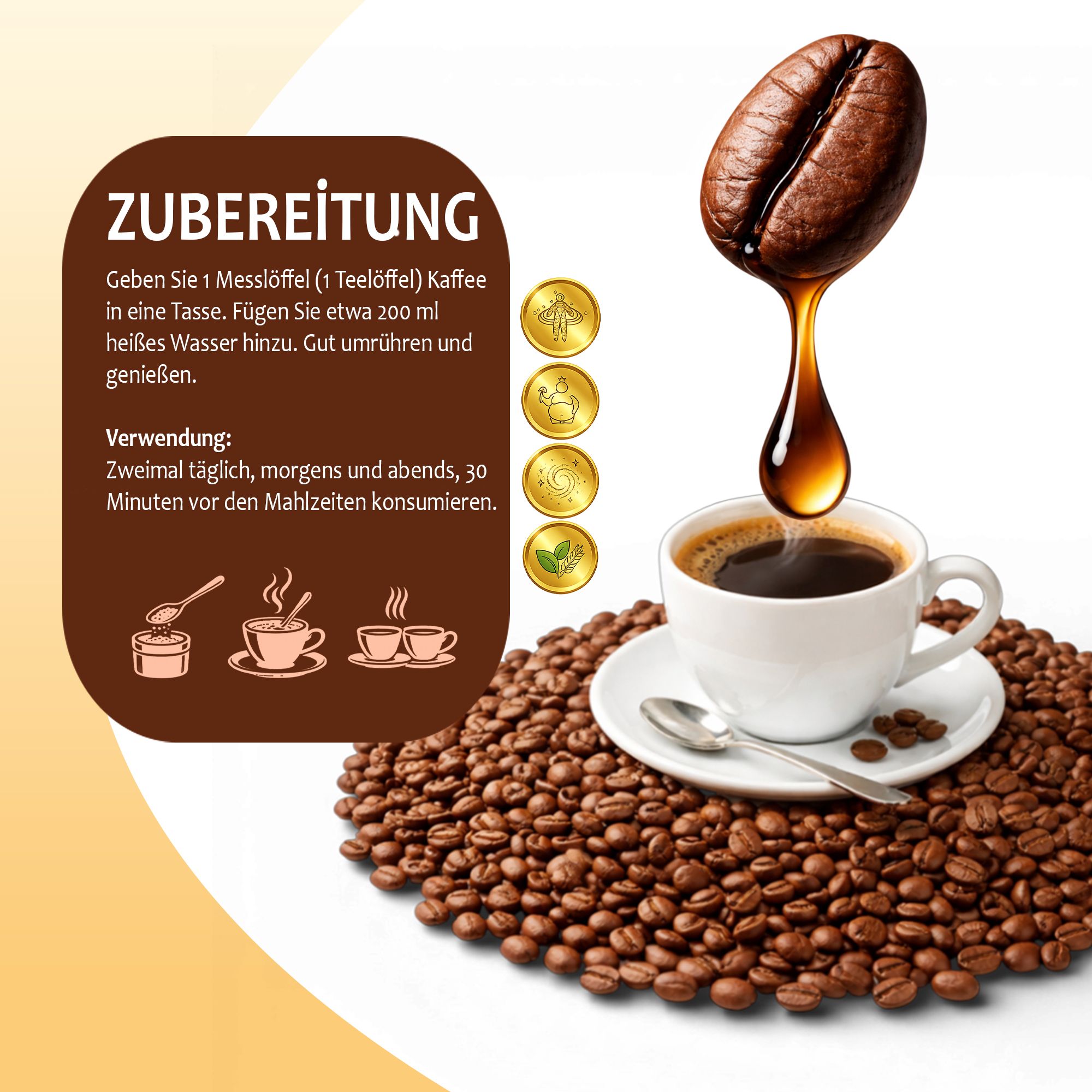 HARMANA Chicorée Kaffee