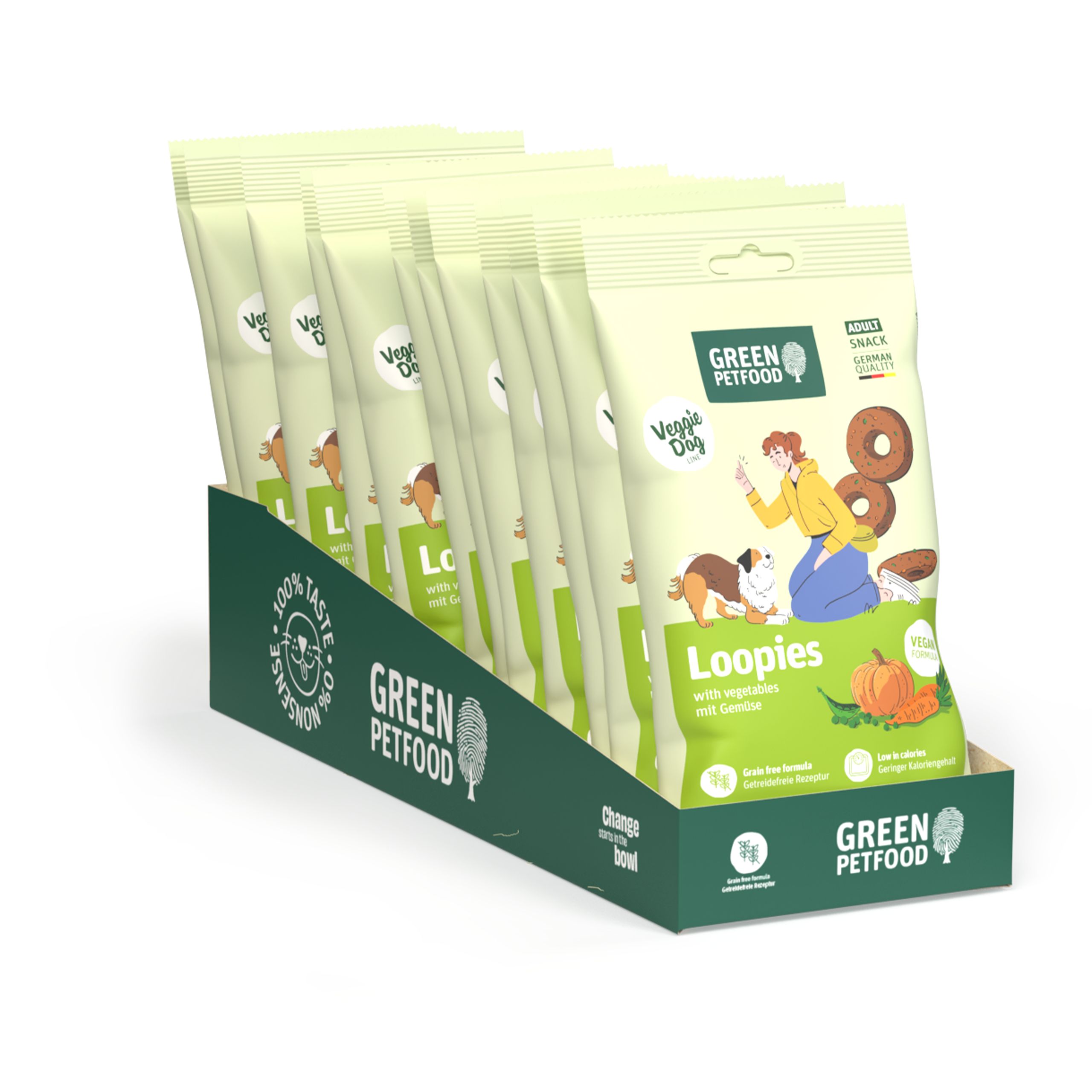 GPF Dog Loopies with Vegetables