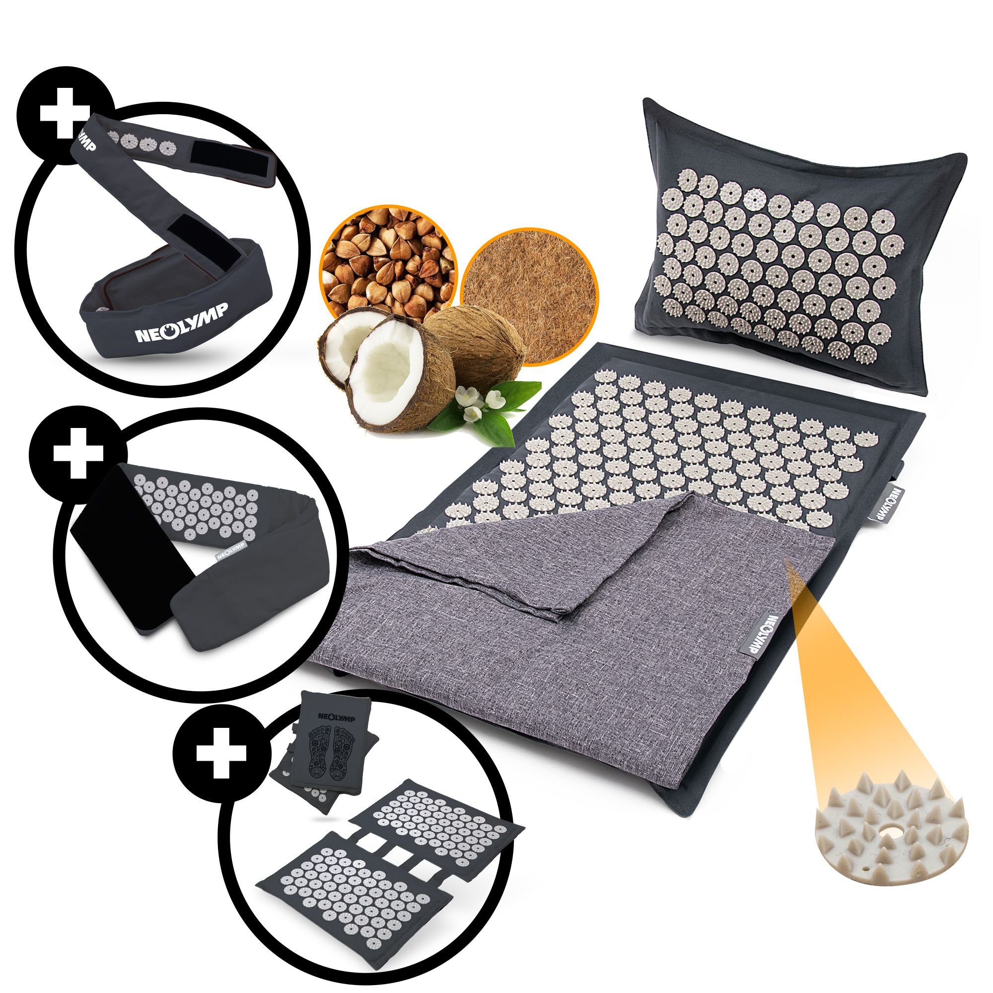 Neolymp Akupressur Bundle 1 St