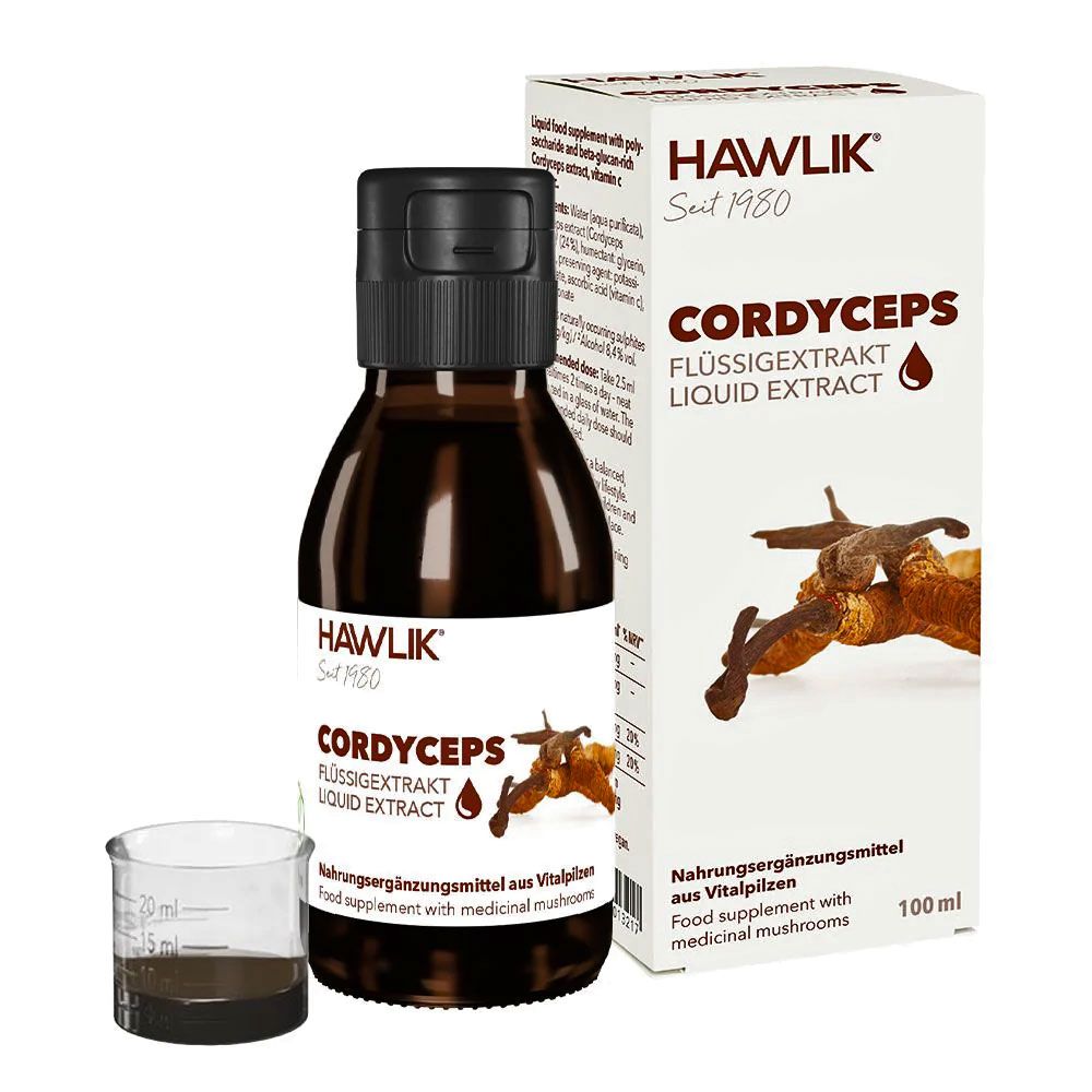 Cordyceps Flüssigextrakt 100 ml Flüssigkeit zum Einnehmen