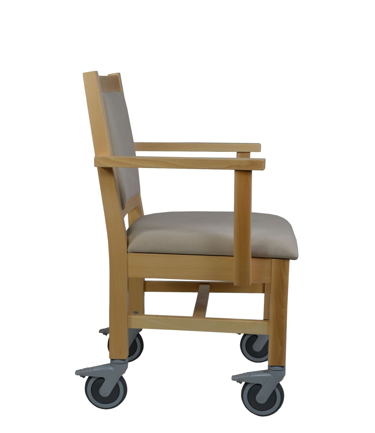 Devita Devita Stuhl mit Rollen für Schwergewichtige Max XXL EXPRESS 67 cm Sitzbreite