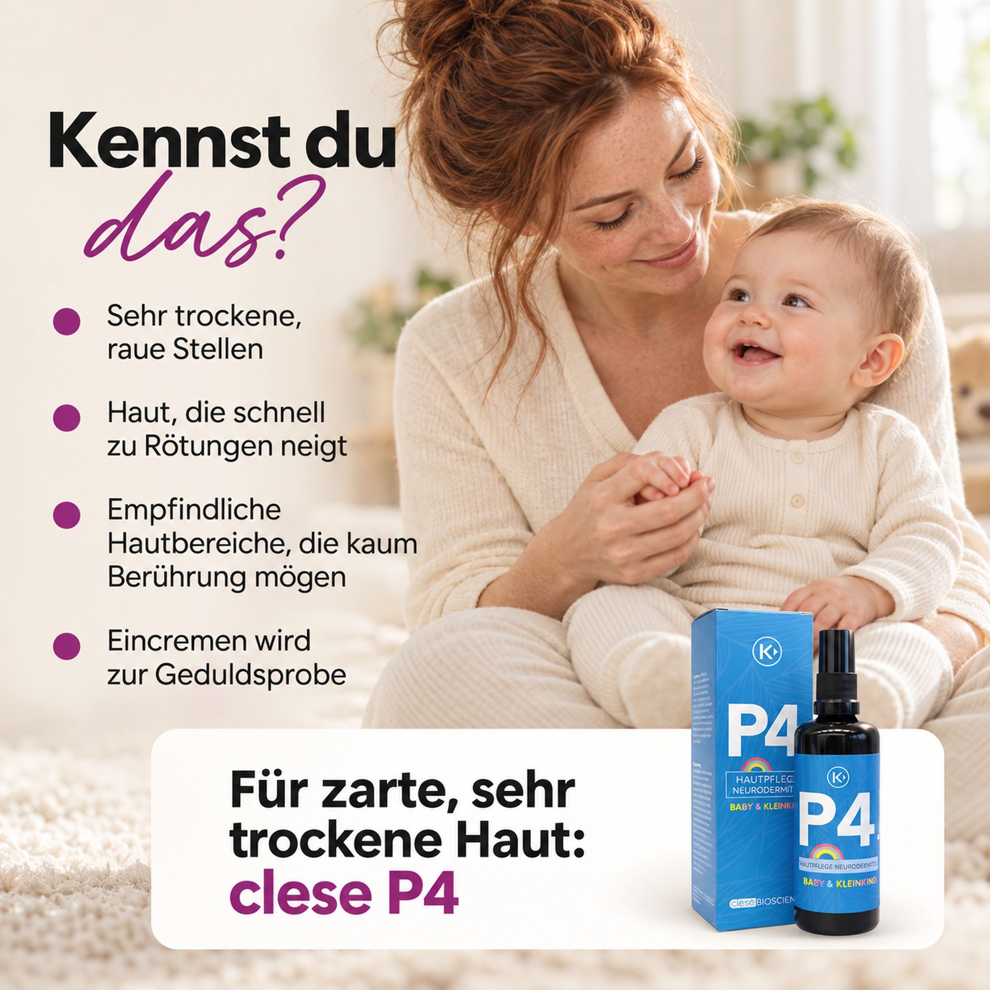 clese P4 für Babys & Kleinkinder