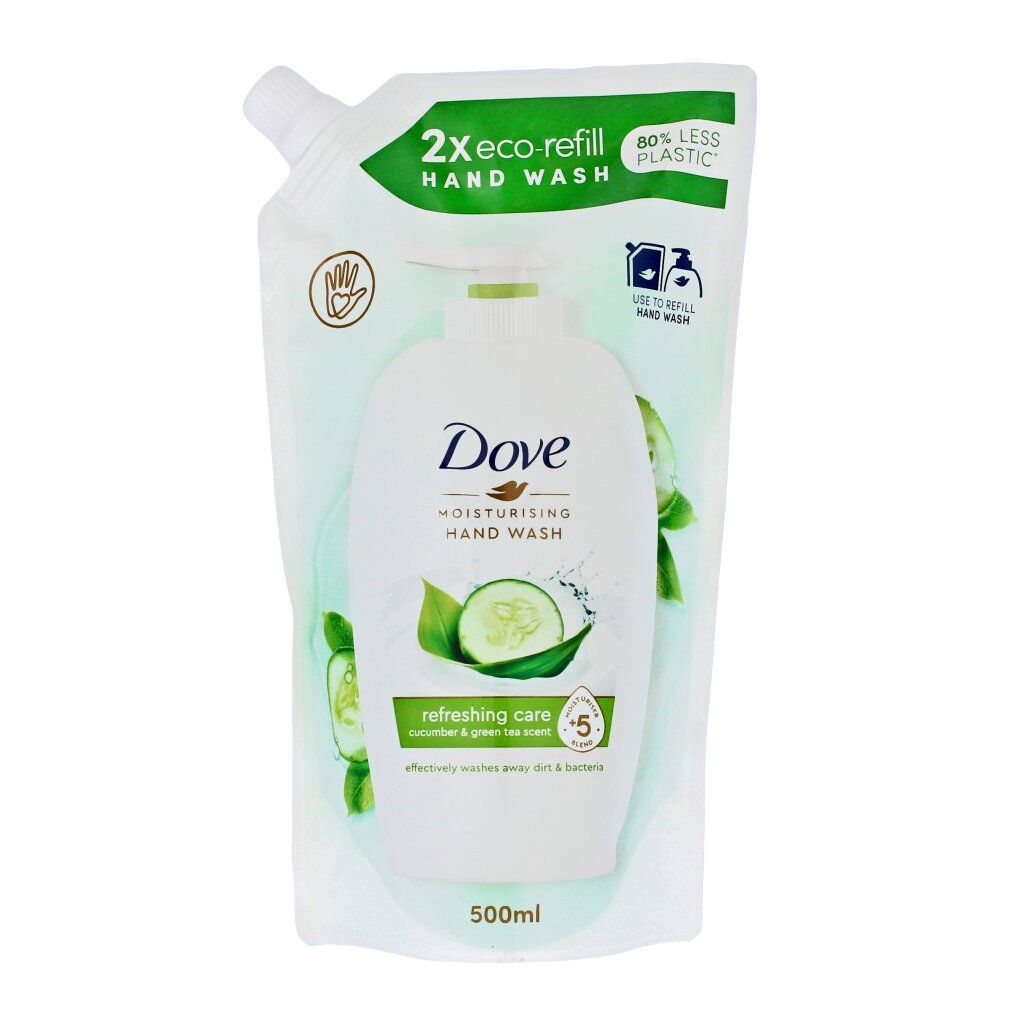 dove Caring Hand Wash Flüssigseife Cucumber und Green Tea