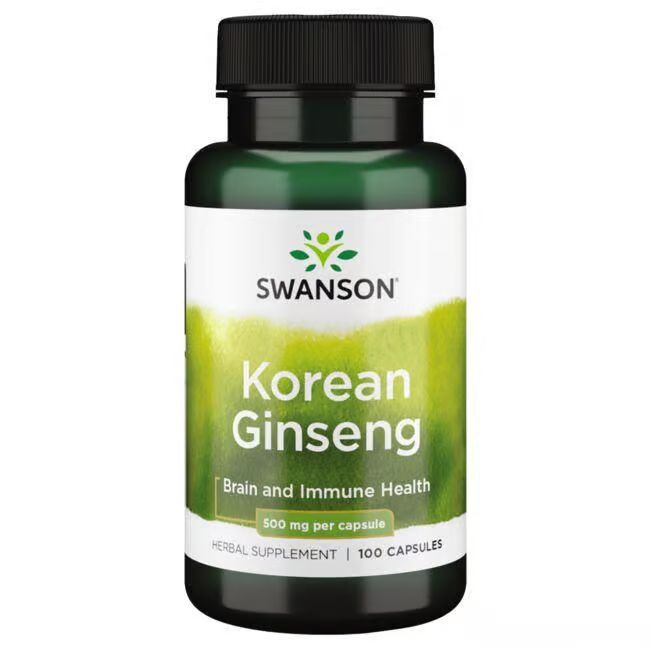 Swanson Koreanischer Ginseng 500 mg 100 Pc