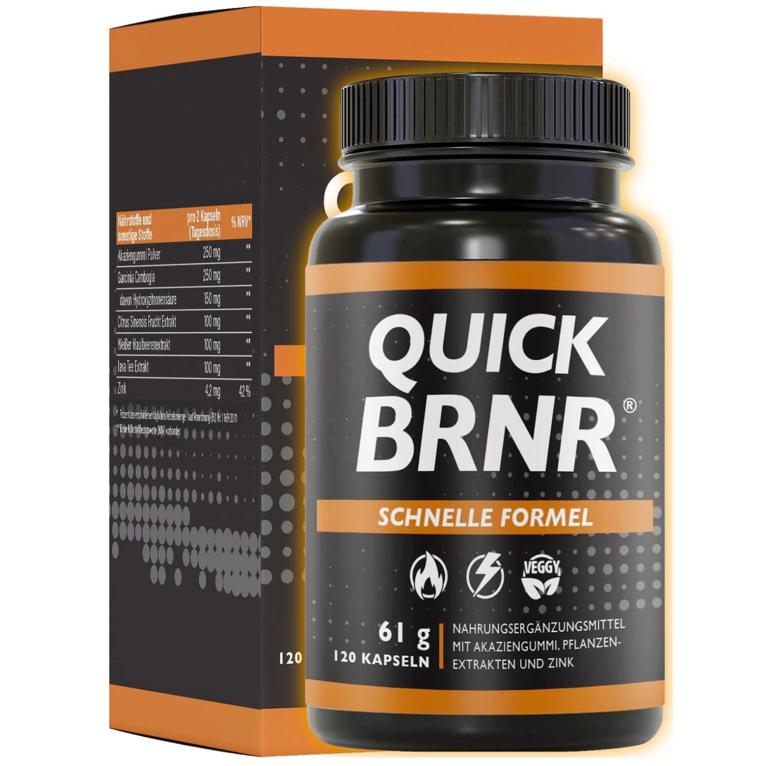 BRNR QUICK Fatburner schnell Abnehmen