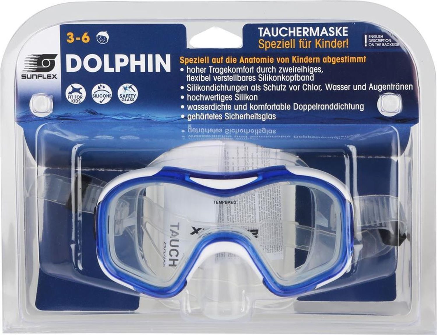 Sunflex Tauchermaske Dolphin