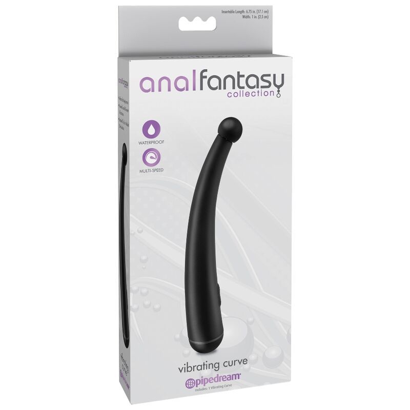 Anal Fantasy Collection - Vibrating Curve Black