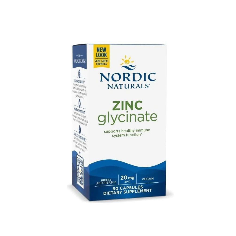 Nordic Naturals Zinkglycinat 20 mg 60 St