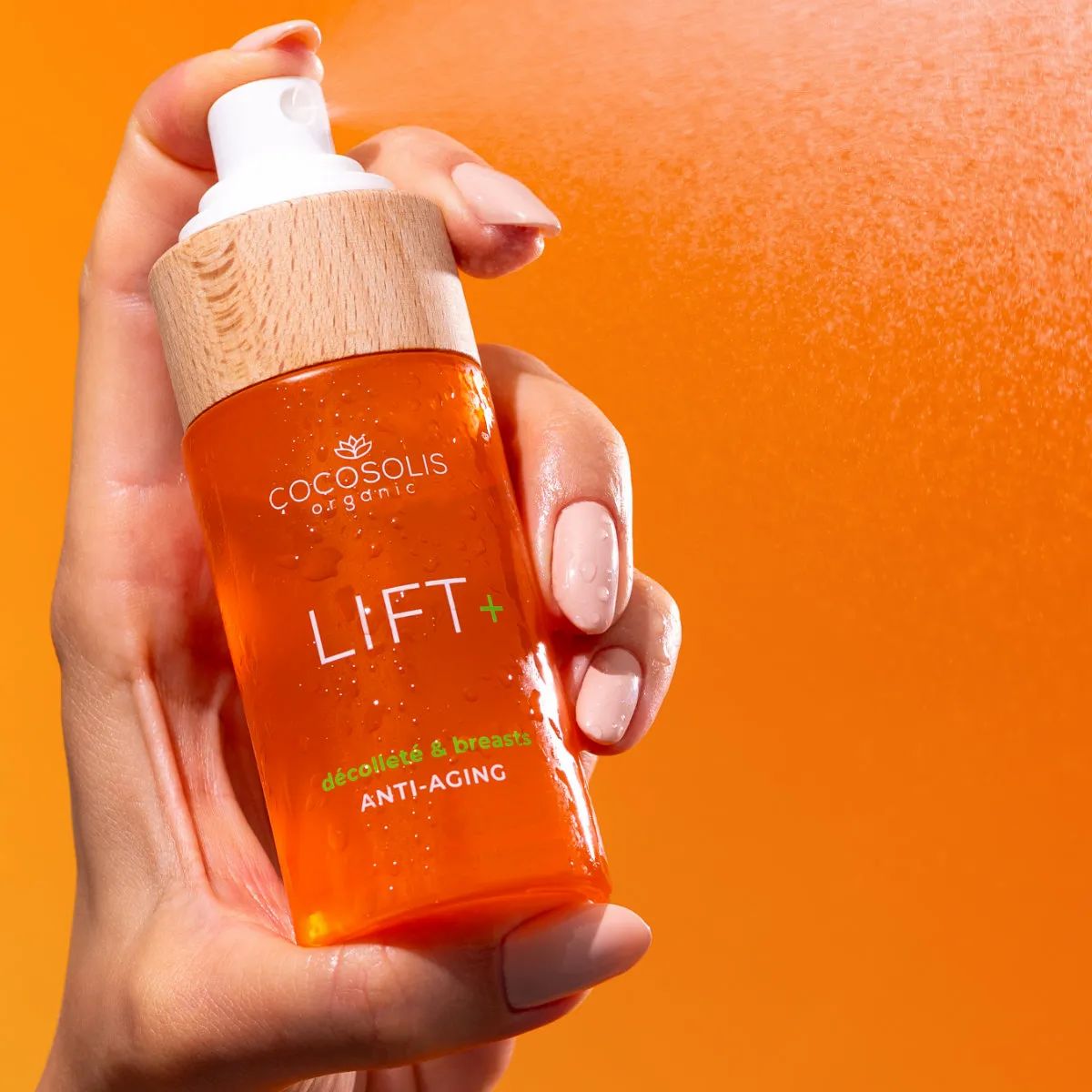 COCOSOLIS LIFT+ Verjüngendes Serum für Brust und Dekolleté