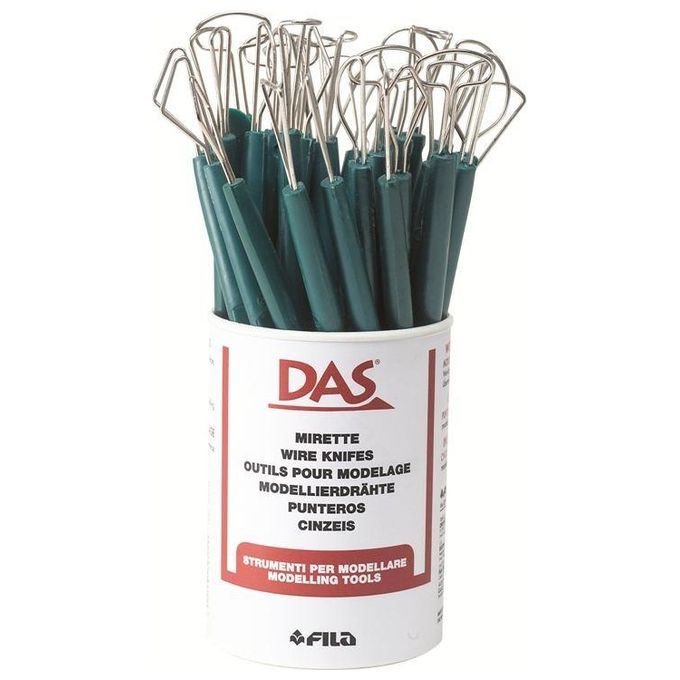 FILA Barattolo 24 Mirette Das Per Modellare, Incidere E Asportare.
