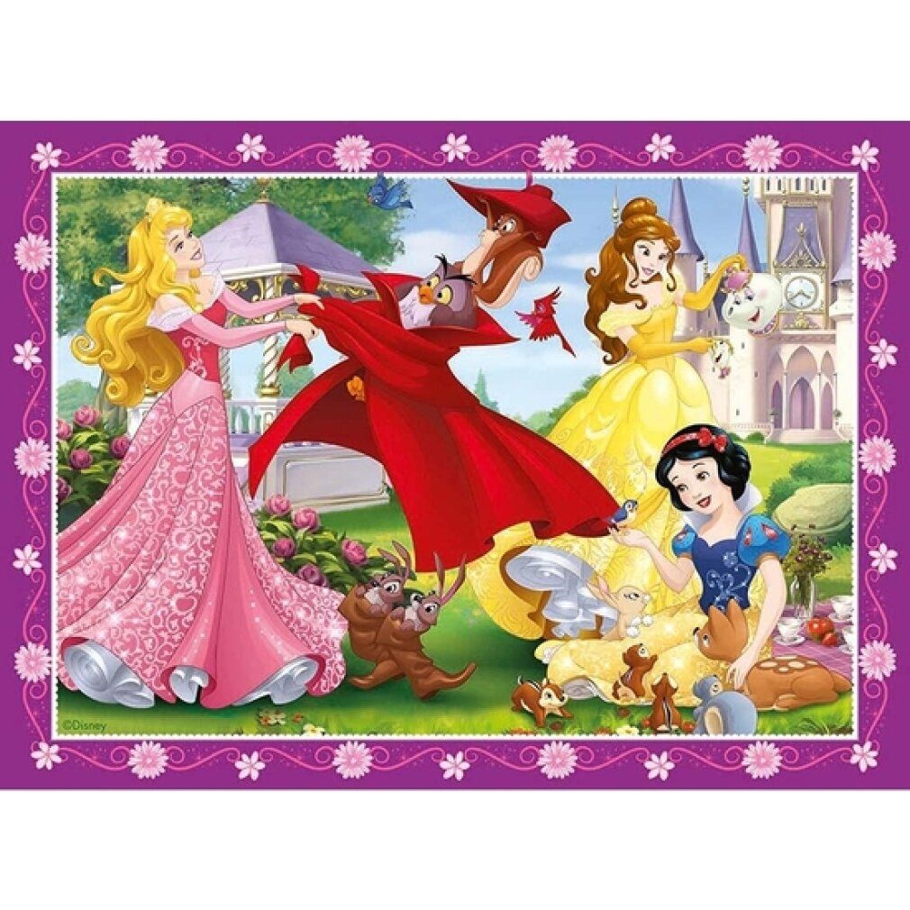Disney Prinzessin Puzzle, 4in1