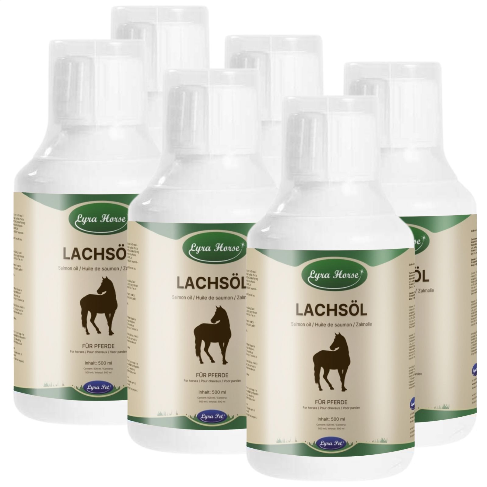 Lyra Horse® 100 % Lachsöl für Pferde 3 l