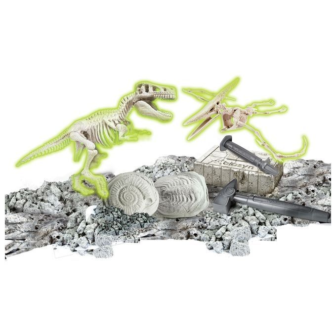 Clementoni Science  Play - Jurassic World 3 - Dino 2 In 1 Trex e Pteranodonte