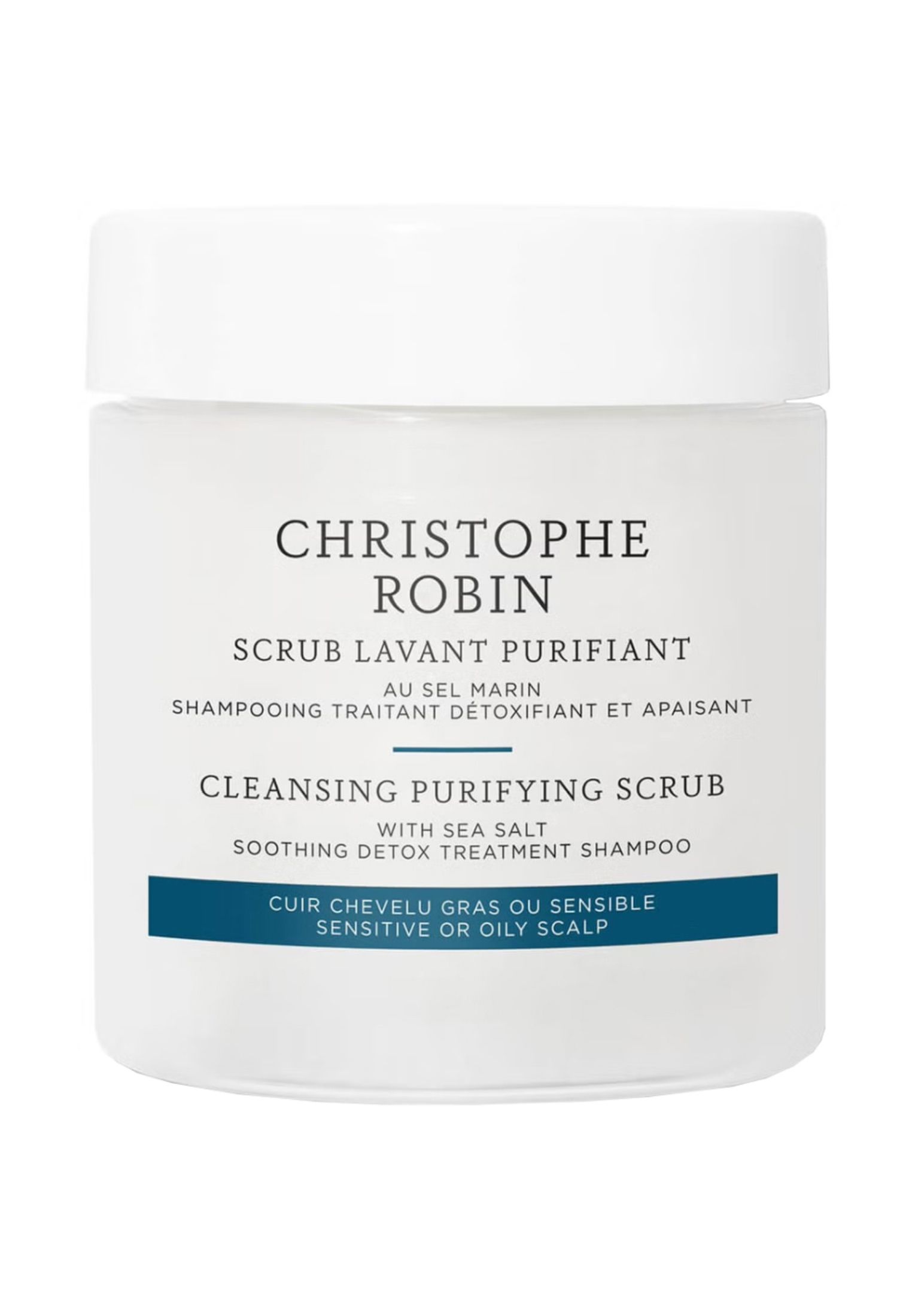 Christophe Robin Cleansing Purifying Scrub with Sea Salt