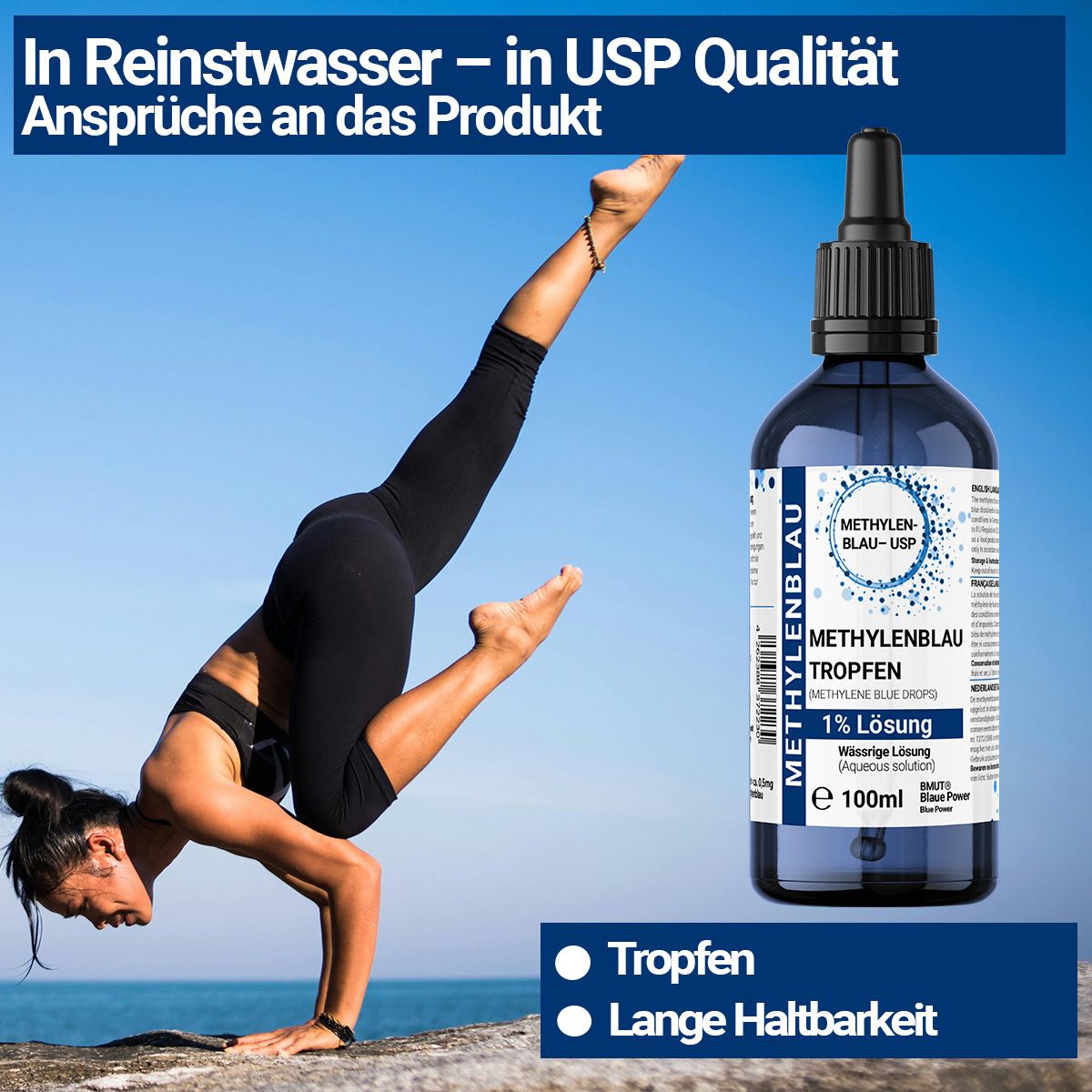 BMUT Methylenblau 1% Tropfen USP