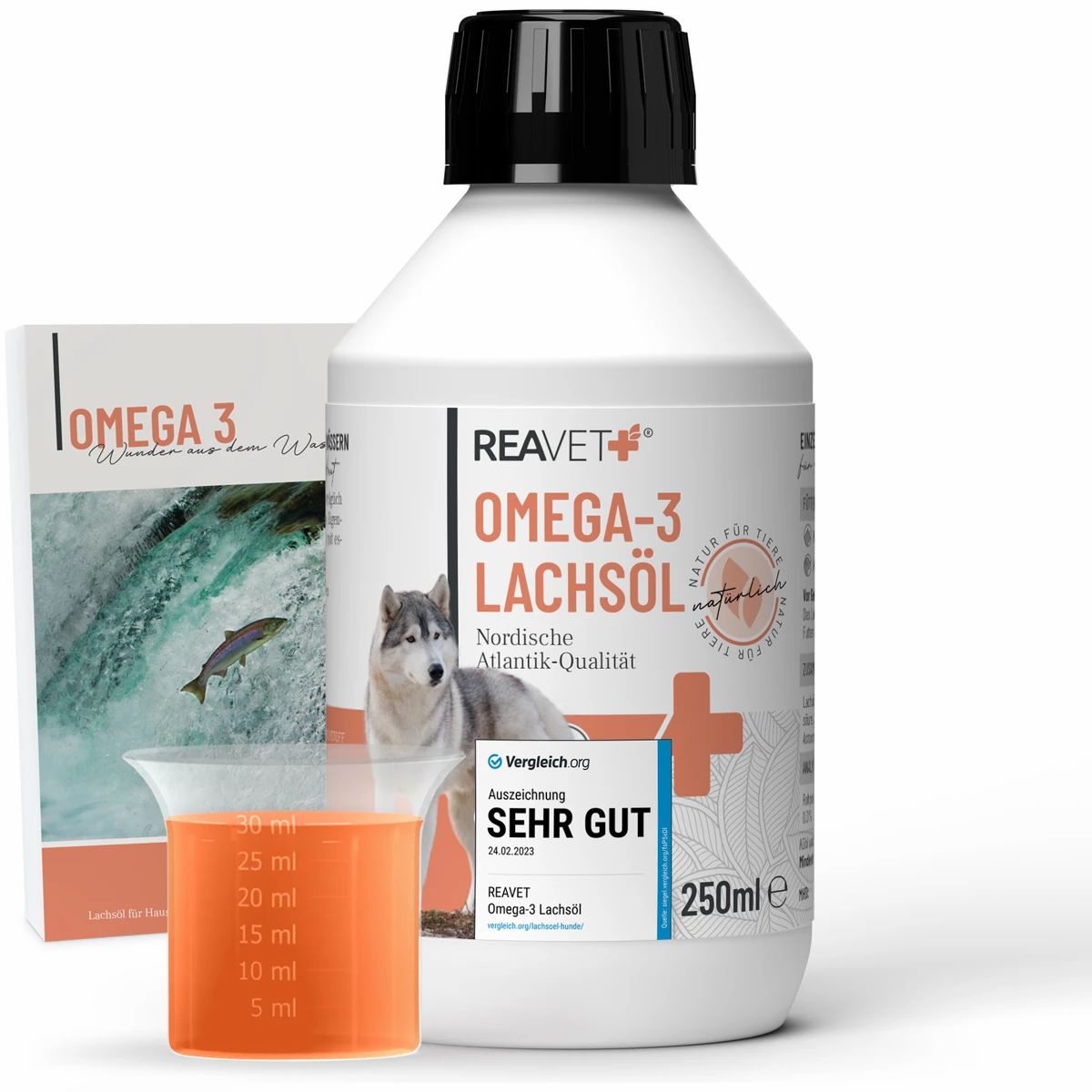 Omega-3 Lachsöl - ReaVET
