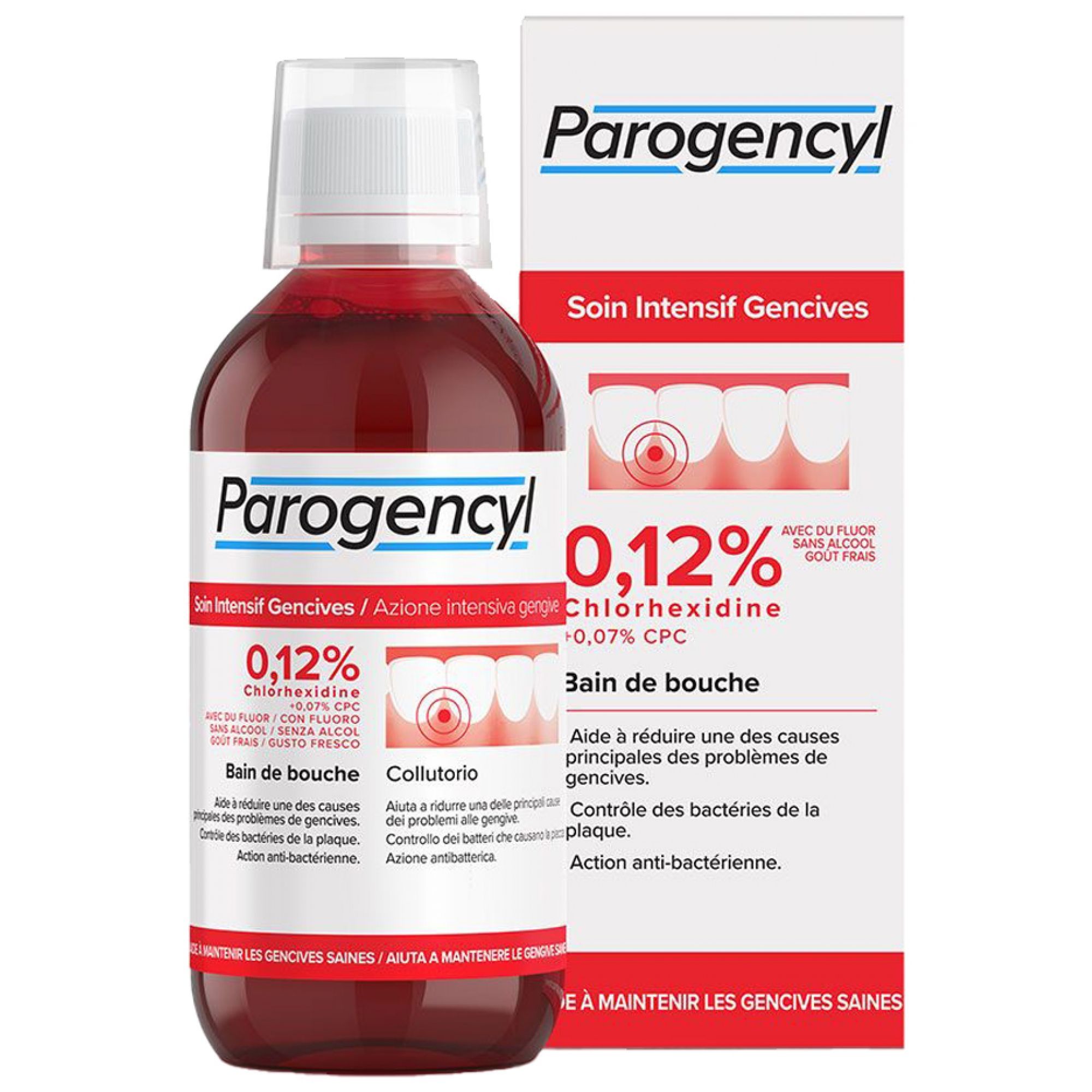 Parogencyl Intensive Zahnfleischpflege 300 ml 6x6x16 cm