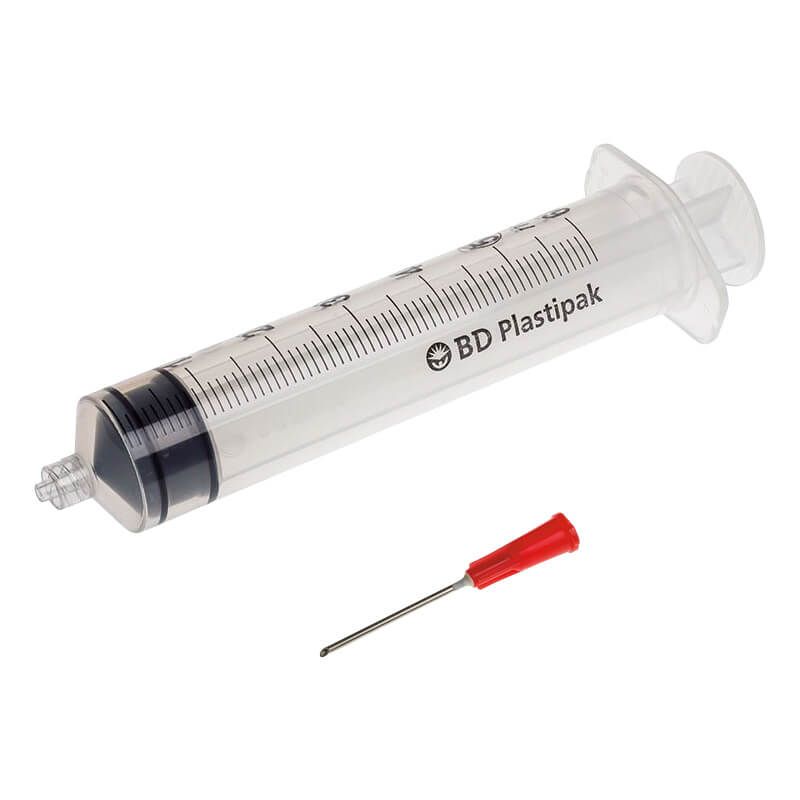 BD Plastipak 3-teilige Spritze 50 ml mit Kanüle Blunt 18G 60 St