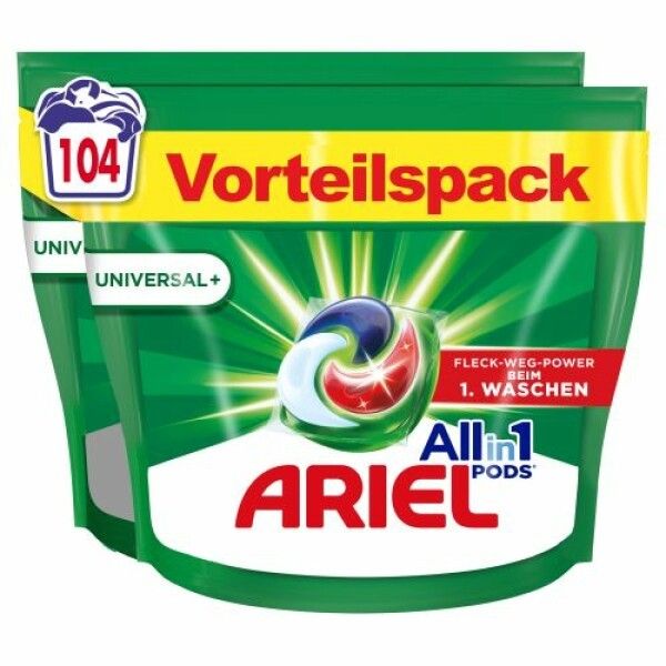 Ariel Waschmittel Pods Universal+ 104 St