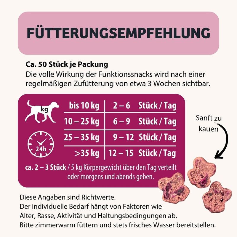 BugBell Weiche Hundeleckeri HappyMood - Hormonbalance & Zufriedenheit