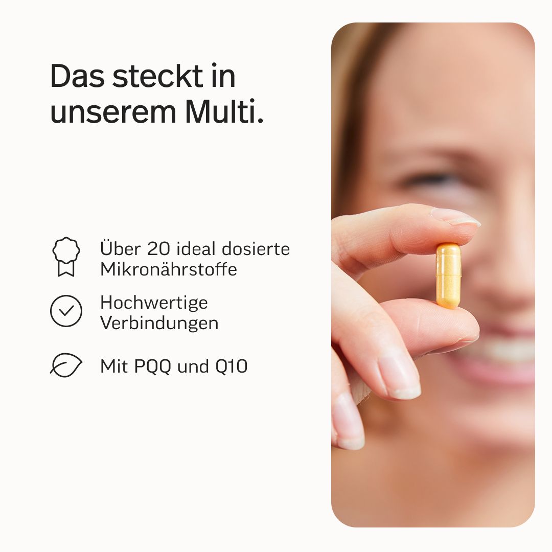 edubily® Das Multi Multivitamin Kapseln mit Iod