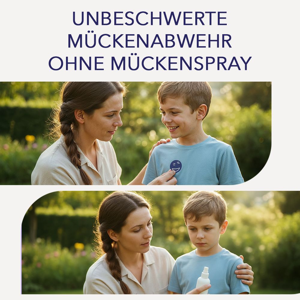 IEA Green Insektenstichheiler USB-C & Mückenpflaster & Tasche - Mückenschutz für unterwegs