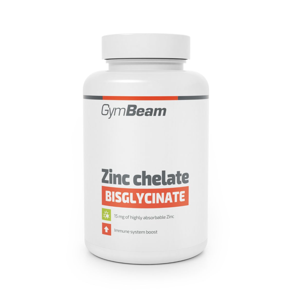 GymBeam Zinkchelat (Bisglycinat) Zink-Chelat Kapseln 180 St